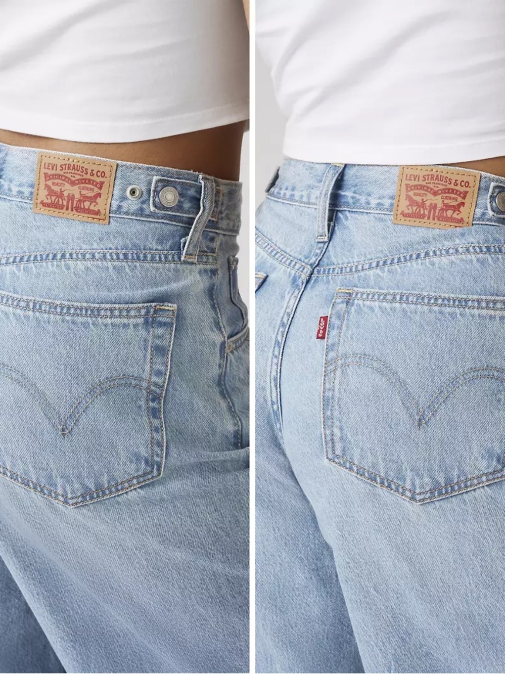 Levi’s Cinch Baggy Jeans: Color- Invested Indigo: Sizes 30x31, 31x31 - Picture 3 of 5